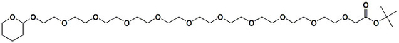 95% Min Purity PEG Linker  THP-PEG10-t-butyl acetate