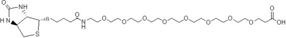 95% Min Purity PEG Linker    Biotin-PEG8-acid  2143964-62-7