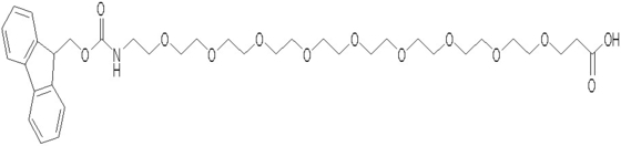 95% Min Purity PEG Linker   Fmoc-N-amido-PEG10-acid  1191064-81-9